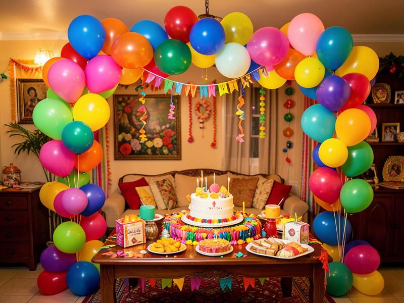 Birthdays event setup